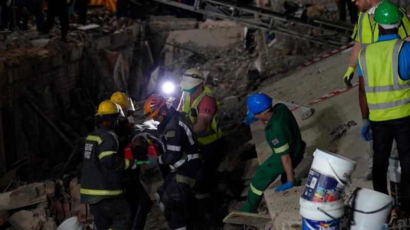 Rescue operations continue in the South African city of George after an under construction multi-story building collapsed earlier this week. 