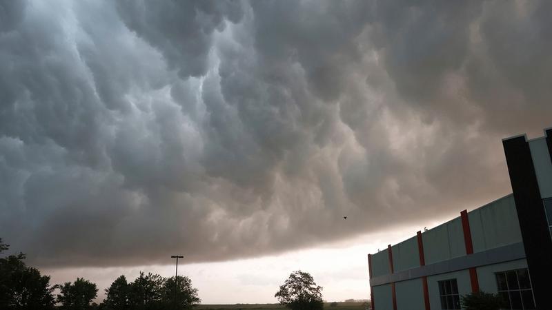 The deadly storms began on Saturday night. 