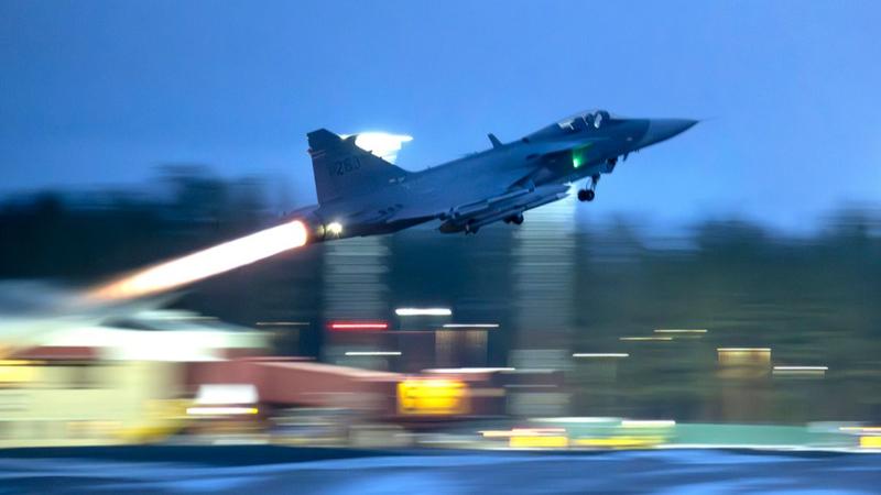 The aid package will not include the Swedish-built JAS 39 Gripen jets though they may be sent to Ukraine at a later date,