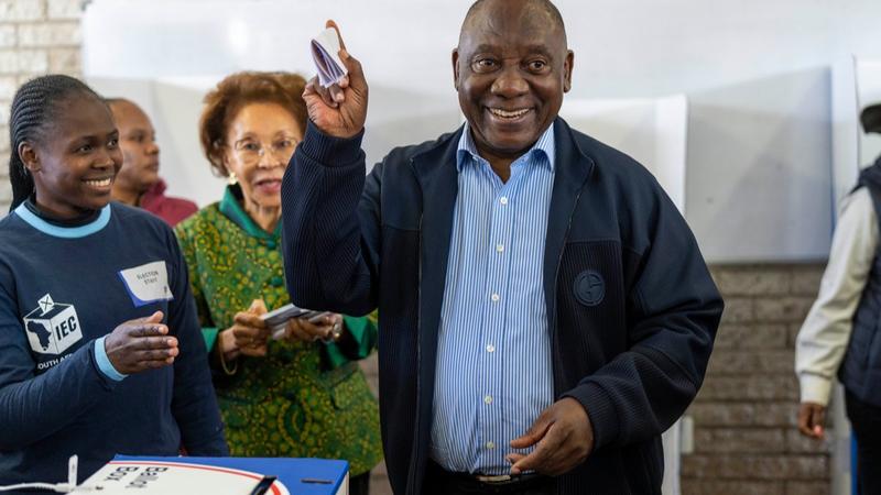 South African President Cyril Ramaphosa has expressed confidence that the ANC will retain its parliamentary majority in this election. 