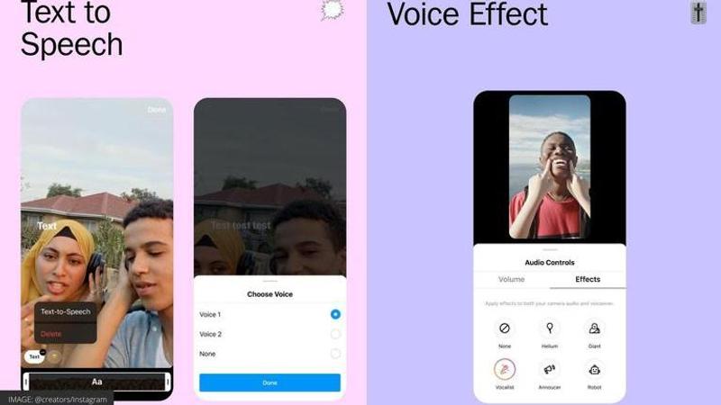 Instagram Reels: How to use the new voice effects and text to speech feature?