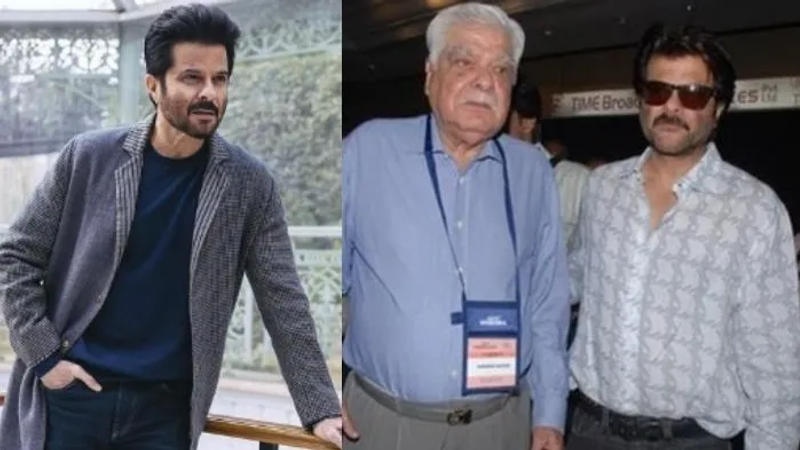 Anil Kapoor and his father