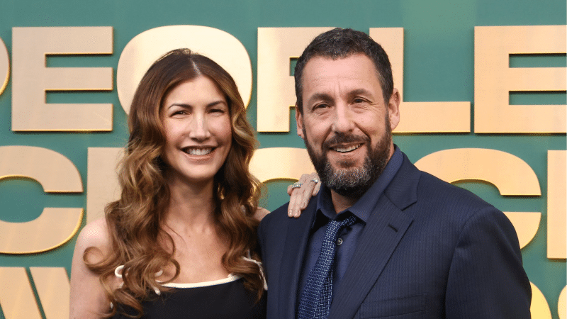 Adam Sandler with Jackie Sandler