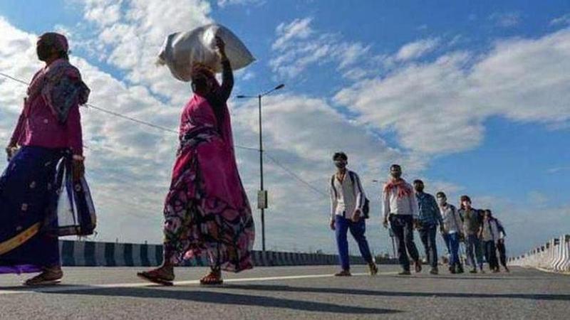 Rajasthan arranges buses for migrant workers walking on foot to help them reach home states