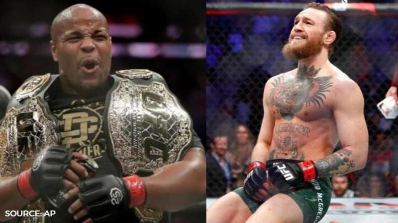 Daniel Cormier and conor mcgregor