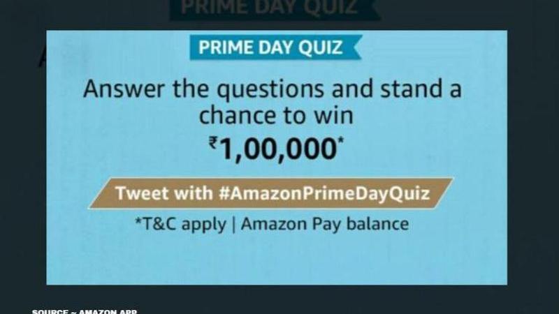 amazon prime day quiz