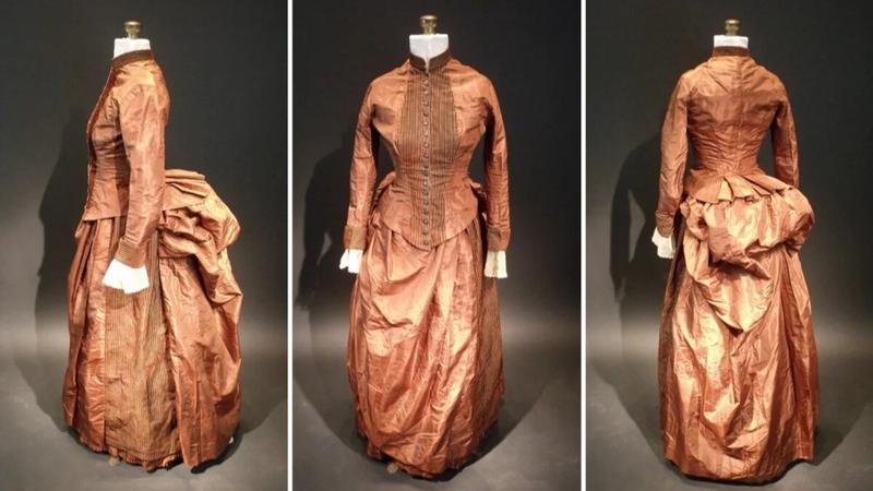 US Woman Bought A Vintage Dress From 1880s, It Came With A Mysterious Note
