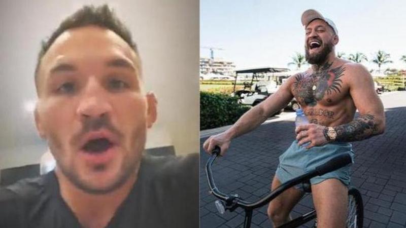 Conor McGregor and Michael Chandler