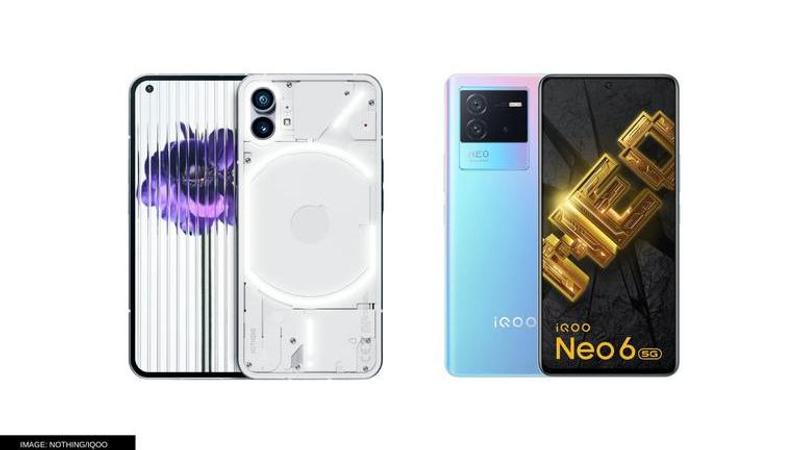 Nothing Phone 1 vs IQOO Neo 6: How do these smartphones compare?