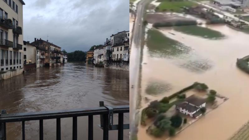 Northern Italy Flood, Video Viral