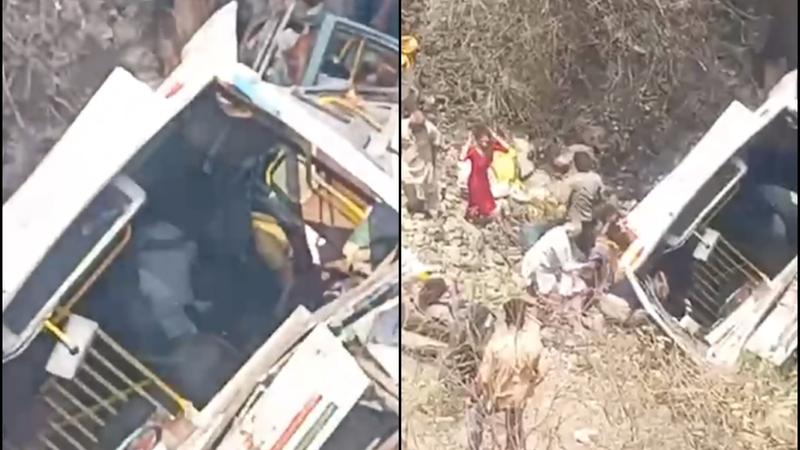 13 Injured As Bus Overturns In Jammu’s Bhambla 