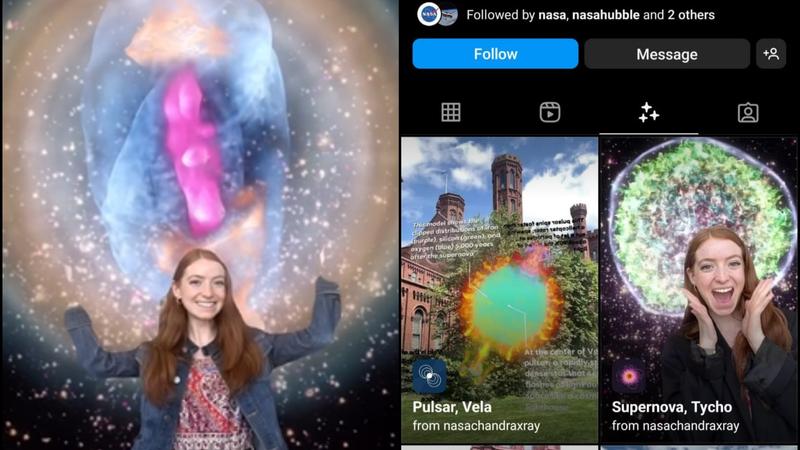 NASA Launches Instagram Filter To Experience Universe's Wonders