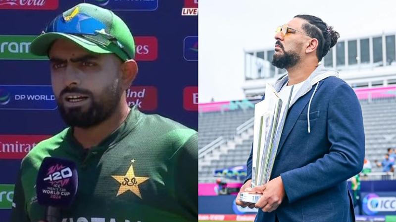 Babar Azam, Yuvraj Singh