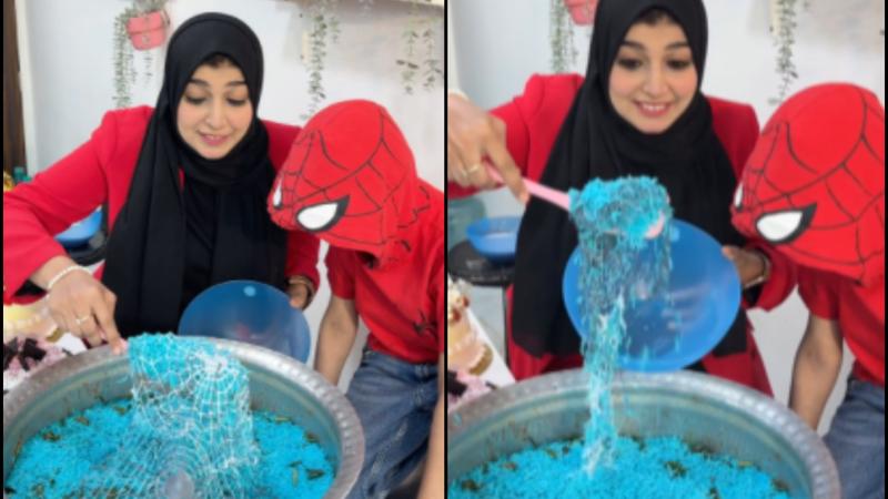 Viral Video Of Spider-Man Biryani Sparks Online Debate 