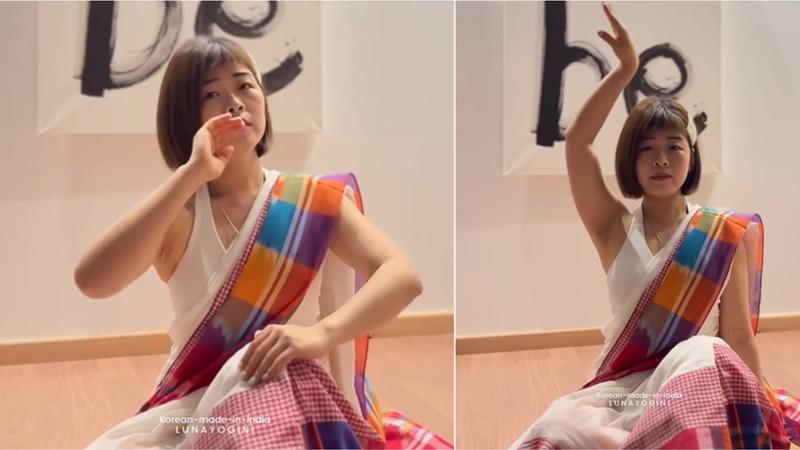 Korean Woman Dance To Indian Song Video Goes Viral