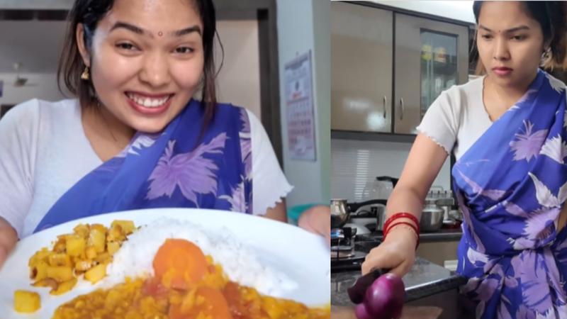 Girl's Dal Chawal Cooking Video Goes Viral 