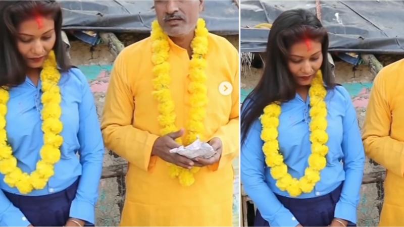 Student teacher marriage video viral