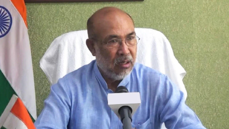 Manipur Chief Minister N Biren Singh 