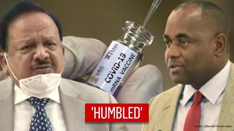 Harsh Vardhan acknowledges Dominican PM's gesture on receiving vaccine, says 'Humbled'