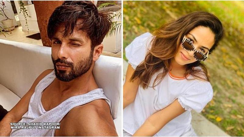 Shahid Kapoor & Mira Rajput/ Credit:  Shahid Kapoor and Mira Rajput's Instagram