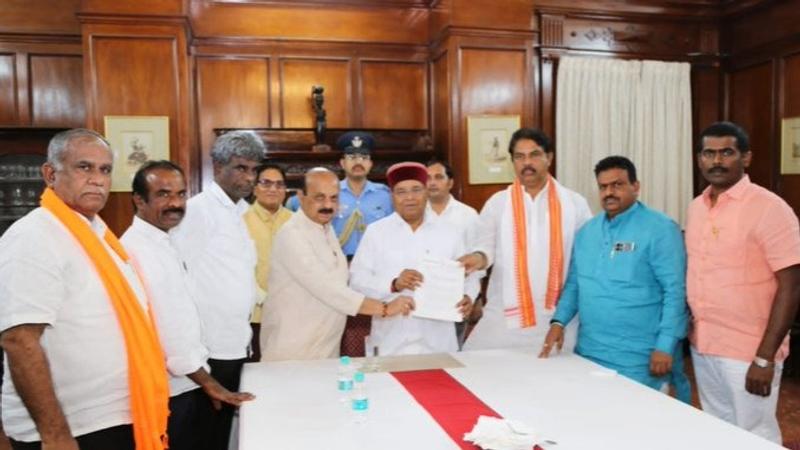 BJP delegation meets Karnataka Governor