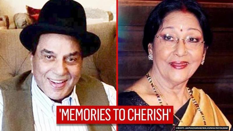 Dharmendra's heartfelt wishes for Mala Sinha with old pic, seeks blessings for Bobby Deol