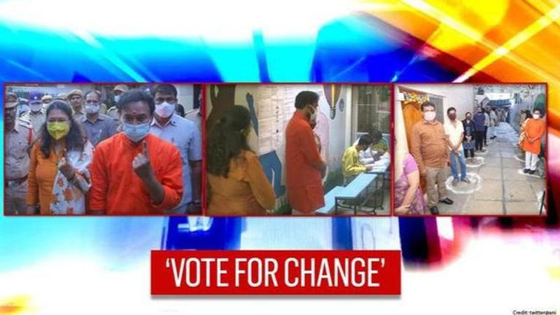 GHMC Polls: MoS Home Affairs Kishan Reddy casts vote, urges people to exercise their right