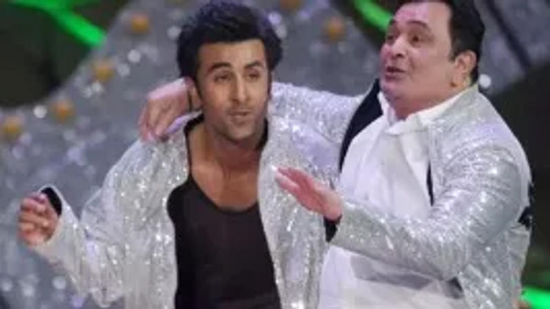 Ranbir and Rishi Kapoor