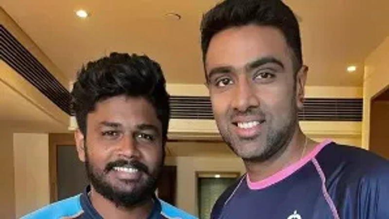 R Ashwin and Sanju Samson