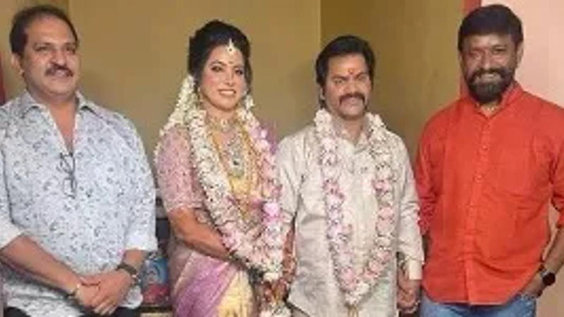 Redin Kingsley marries Sangeetha V