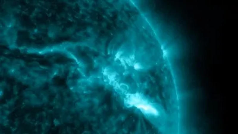 Sun throws solar flares named X-class Solar Flare