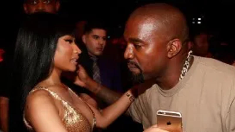 Nicki Minaj and Kanye West