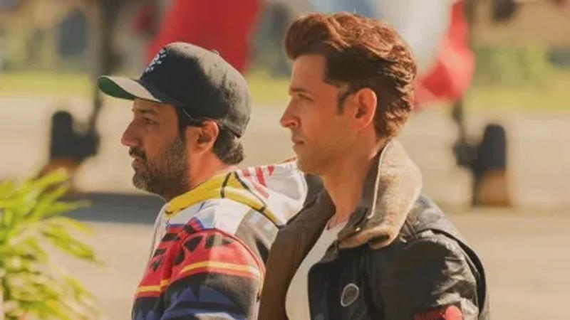 A file photo of Siddharth Anand and Hrithik Roshan