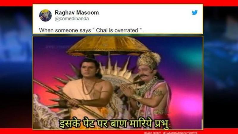 Ramayana rerun prompts one partucular scene to become a hilarious meme