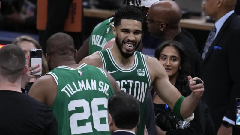 Boston Celtics advance to NBA Finals 