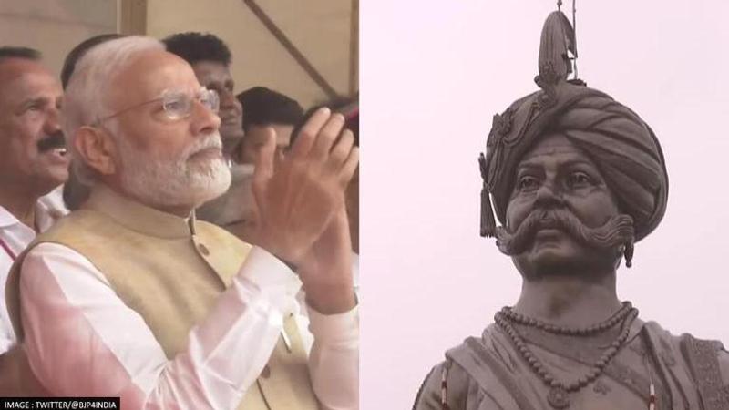 PM Modi Unveils 108-feet Bronze Statue Of Bengaluru Founder Nadaprabhu ...