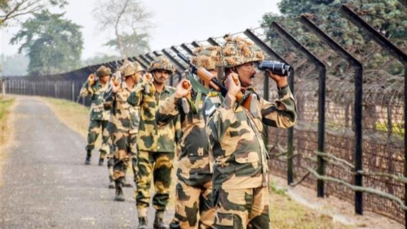 Border Security Force at India Pakistan border