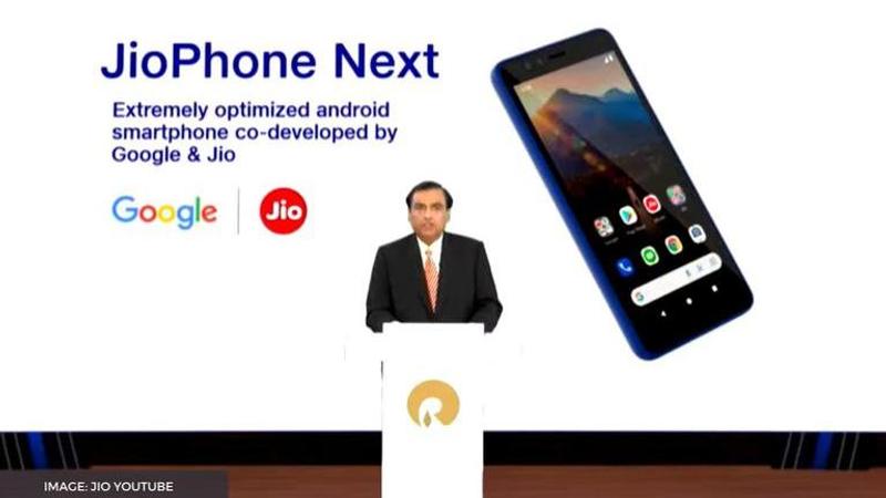 jio phone next