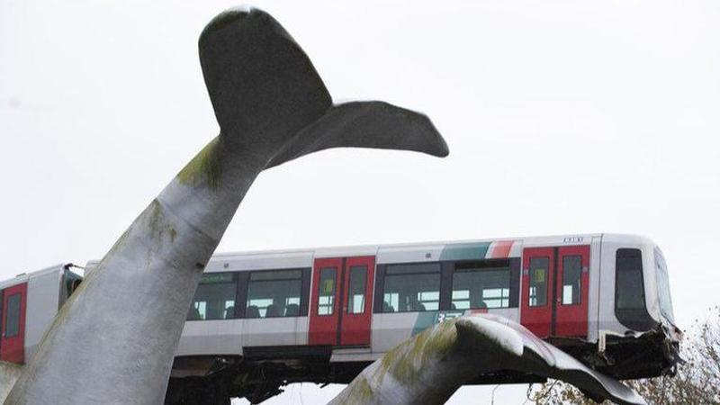 Dutch metro train