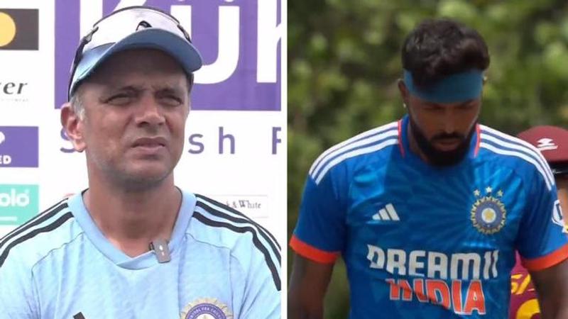 'There is no consistency': Ex-cricketer lambasts Hardik-Dravid after series defeat to WI