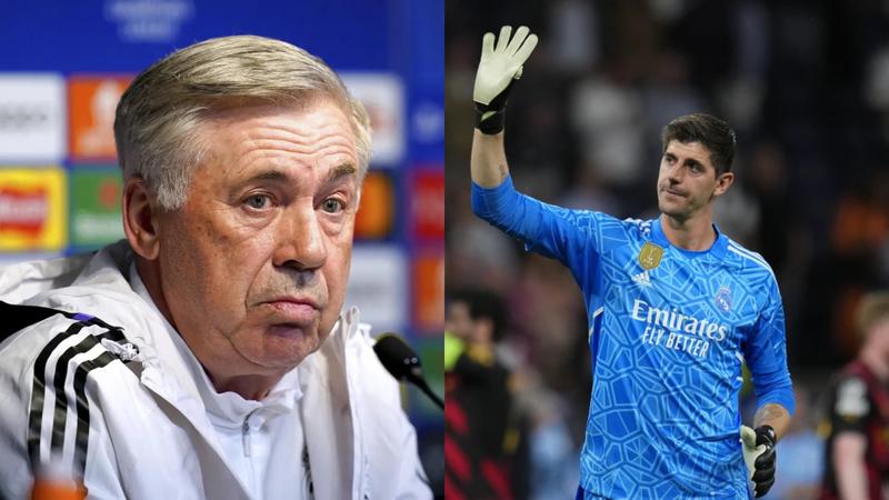 Carlo Ancelotti offers update on Thibaut Courtois injury