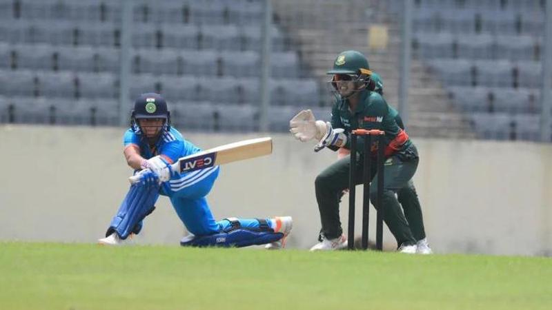 Jemimah, Harmanpreet fifties take India to 228/8 in second Women's ODI vs Bangladesh