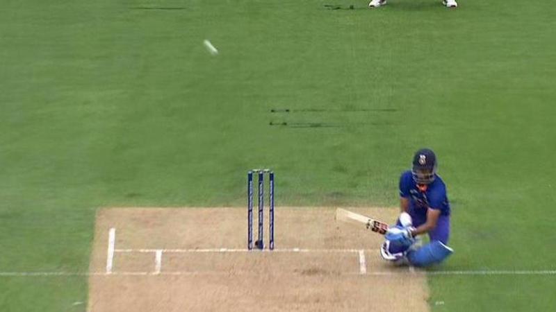 Washington Sundar scoop shot, India vs New Zealand 1st ODI