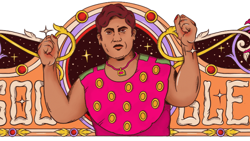 Who Was Hamida Banu - India's First Woman Wrestler On Google Doodle