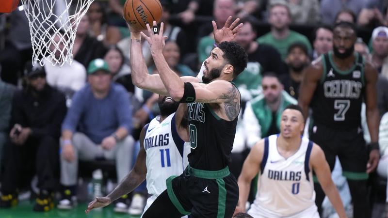 Boston Celtics' Jayson Tatum pulling strings in NBA Finals Game 2 vs Dallas Mavericks