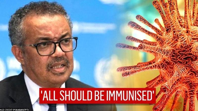 COVID-19: WHO chief urges equal distribution of vaccine to all people at risk