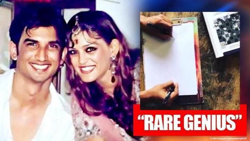 Sushant Singh Rajput's sister shares SSR's talent 'less than 1% of population' can ace