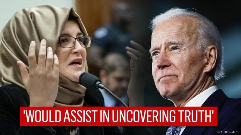 Jamal Khashoggi's fiancee urges Biden to release CIA investigation reports