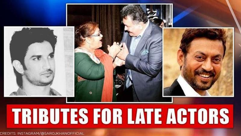 Saroj Khan death: Veteran had penned heartwarming notes for Rishi Kapoor and Irrfan Khan