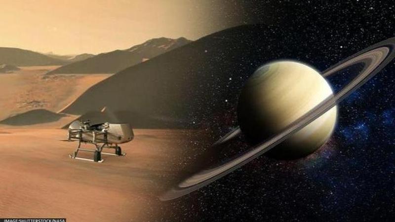 NASA Dragonfly mission Saturn Titan